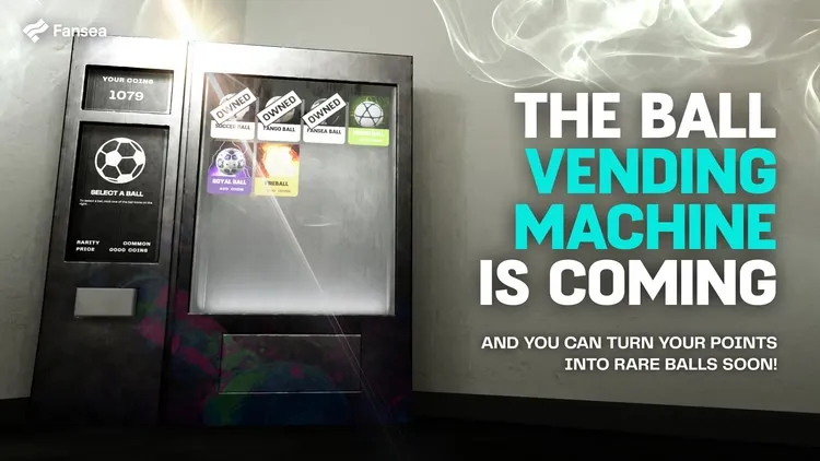 Developer update image for Coming Soon in Version 1.5.2: Vending Machine, Ball Skins & Locker Room Redesign