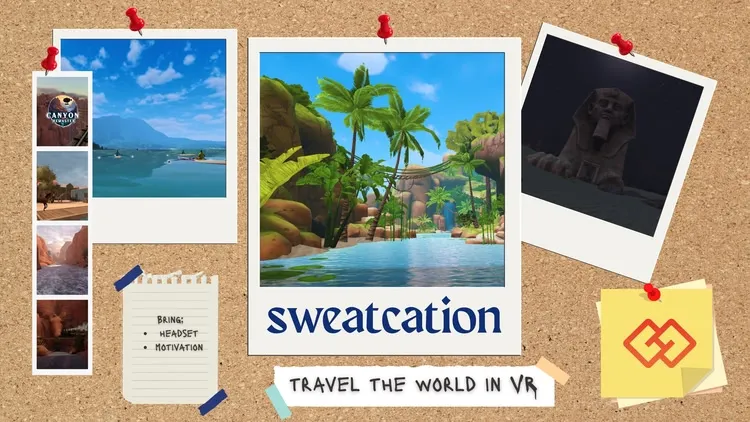 Developer update image for Week 1 is live! Your HOLOFIT Sweatcation starts now!
