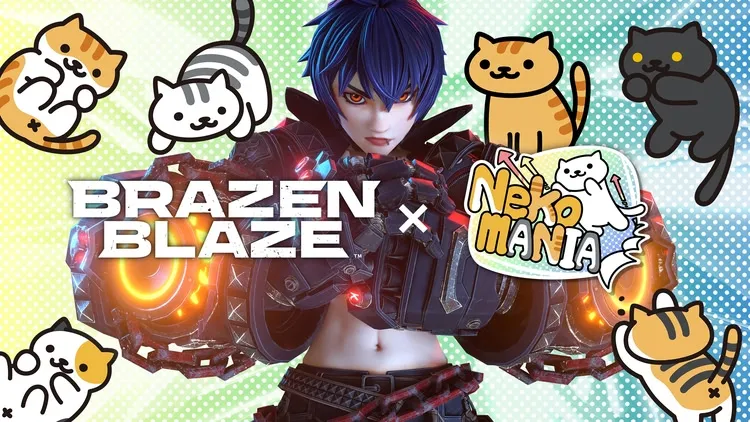 Developer update image for Brazen Blaze X Neko Atsume: #Nekomania Collaboration Event Has Started!