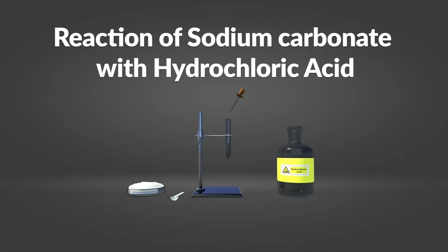 Reaction of Sodium Carbonate with Hydrochloric Acid trailer 0