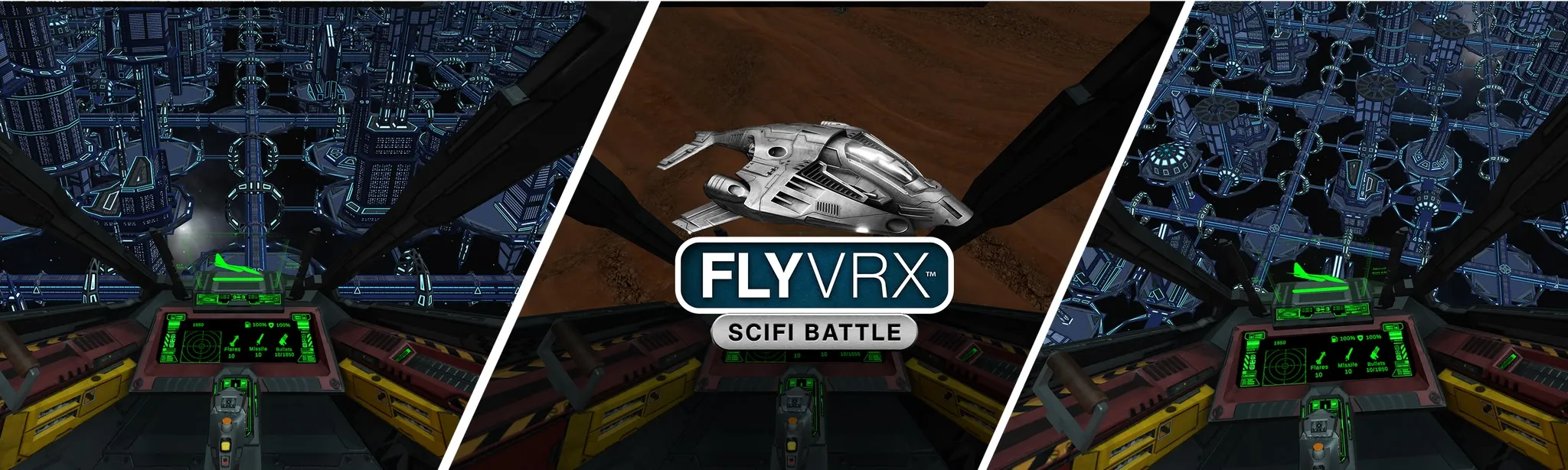 FlyVRX - SciFi Mars Battle