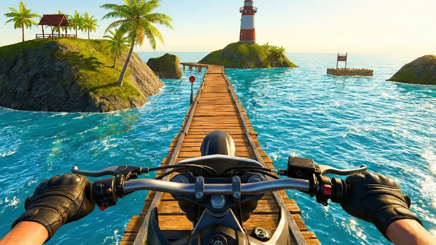 Bike Stunt Extreme : Moto Off Track Game cover image
