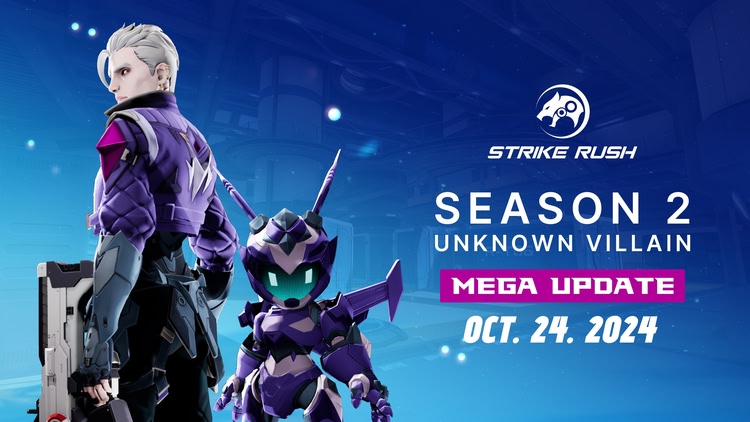 Developer update image for 💥STRIKE RUSH : SEASON 2 MEGA UPDATE (OCT 24, 2024)💥