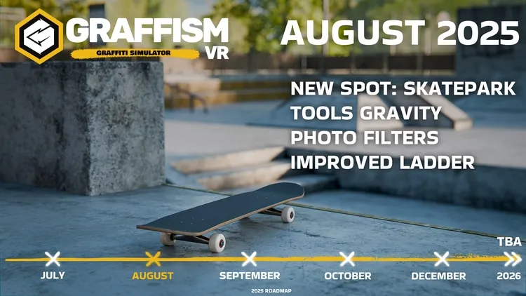 Developer update image for August Update is Here!