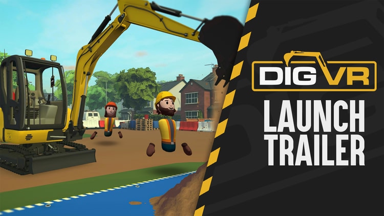 Developer update image for From our Friends at Just Add Water, DIG VR is Out Now! 