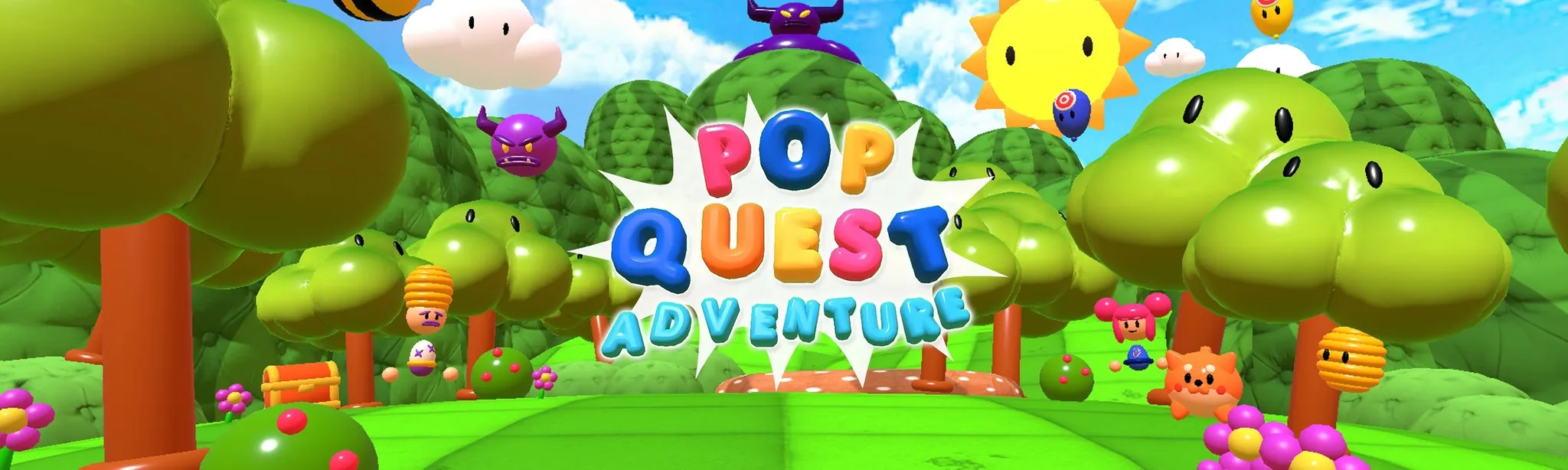 Pop Quest Adventure hero image
