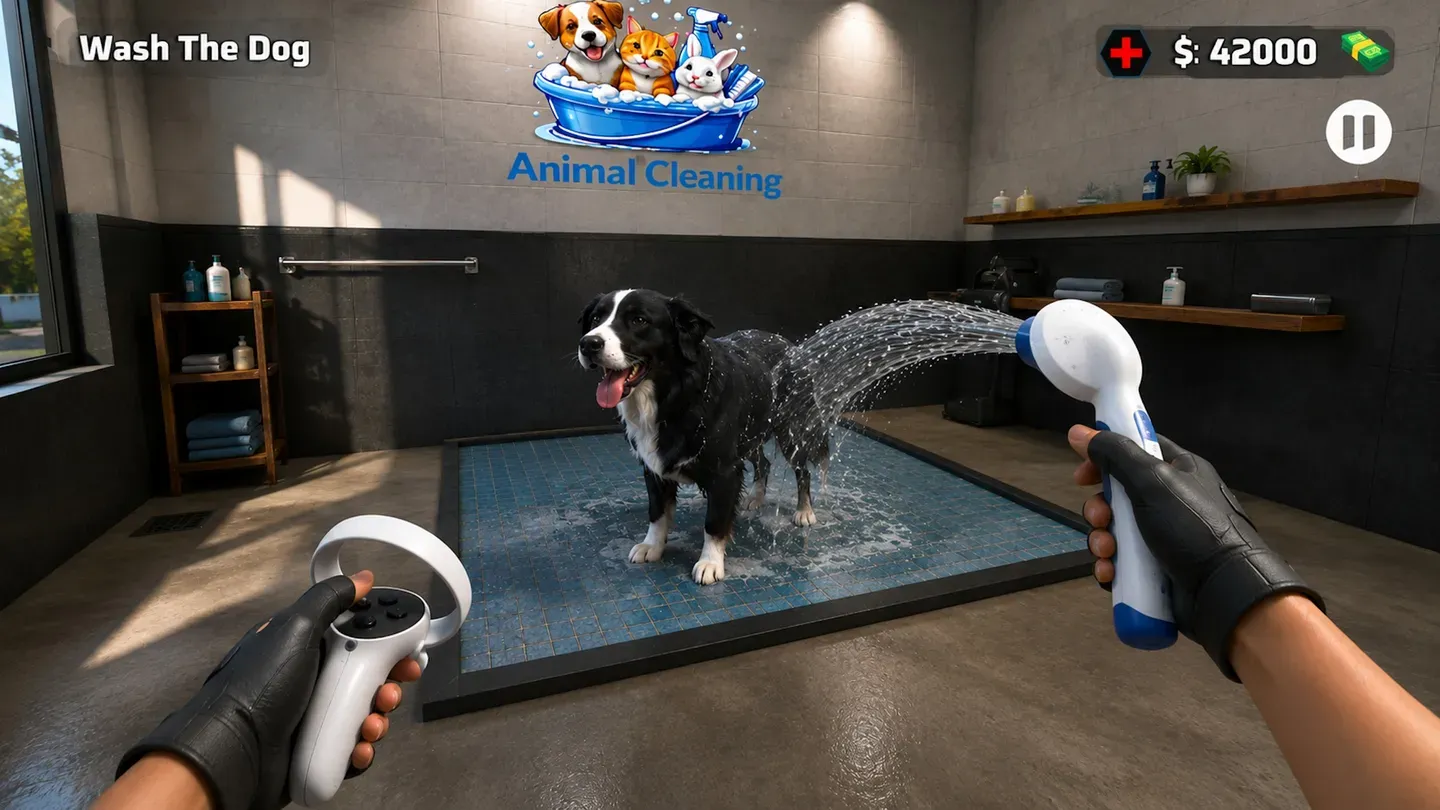 Animal Shelter VR: Pet Care Simulator cover image