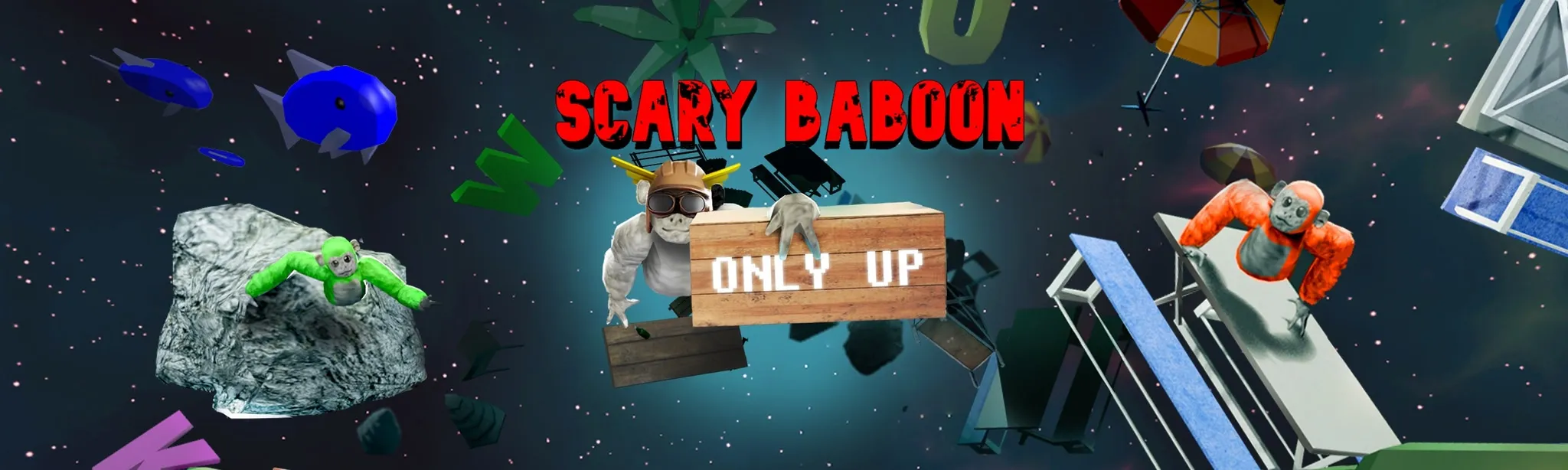 Scary Baboon