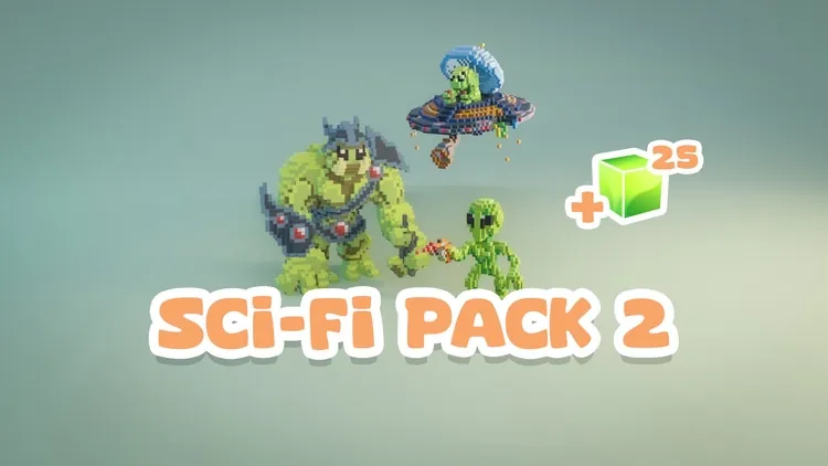 Developer update image for The Sci-fi pack #2 is here!