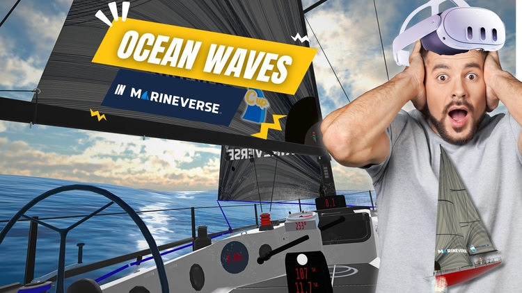 Developer update image for Ocean waves in MarineVerse 🌊⛵