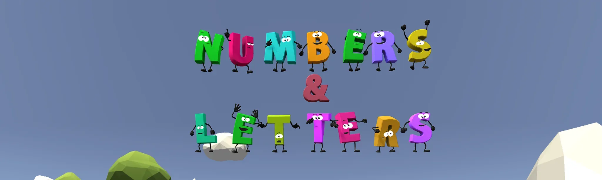 Numbers and Letters - puzzles, math, numeracy and literacy educational games