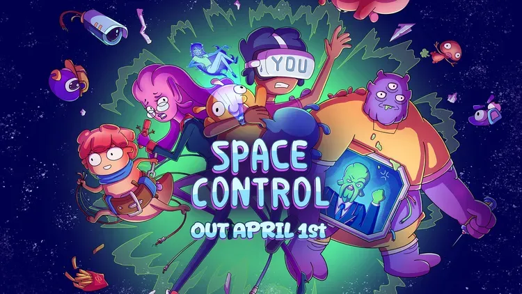 Developer update image for Space Control is releasing April 1st! This is not a joke!