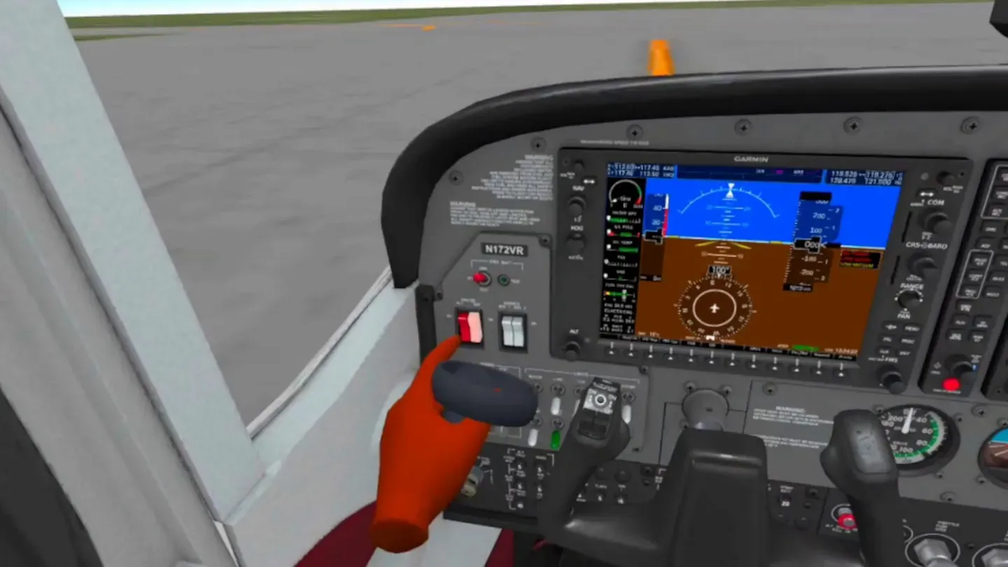 VRflow C172S G1000 trailer 0