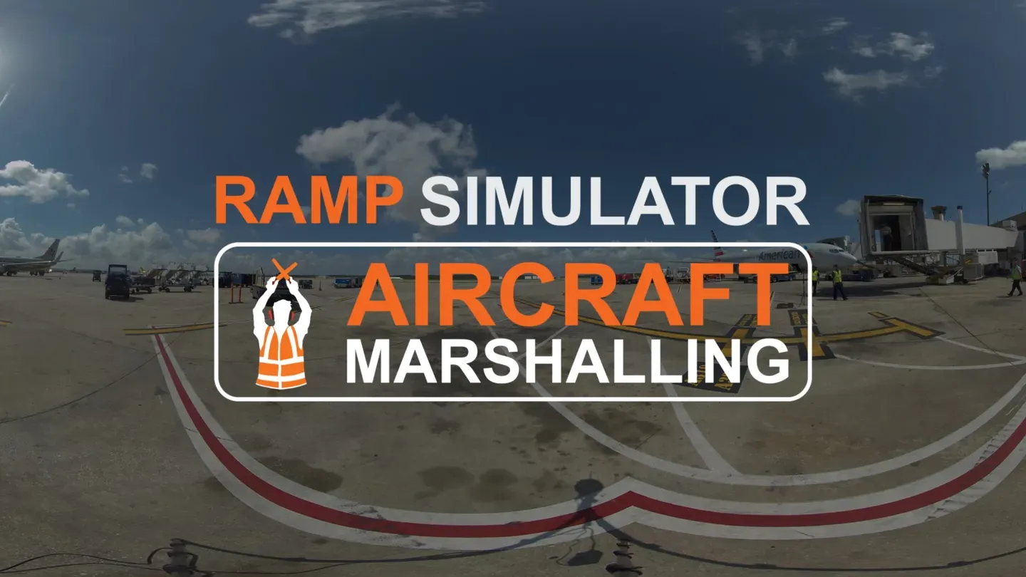 Ramp Simulator: Aircraft Marshalling trailer 0