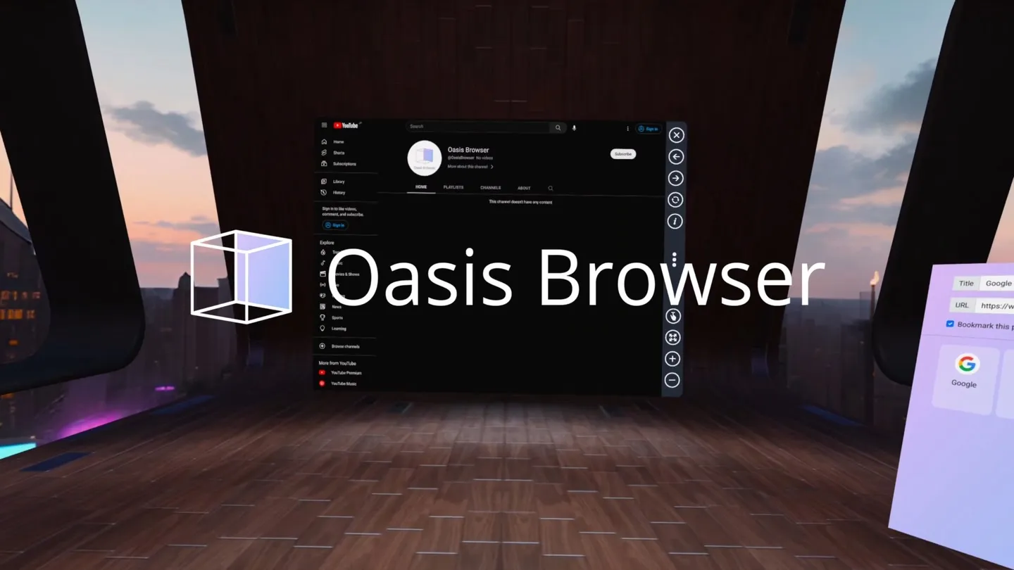 Oasis Browser trailer 0