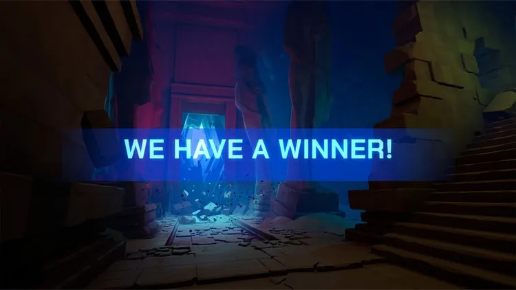 Developer update image for WE HAVE A WINNER! 👑