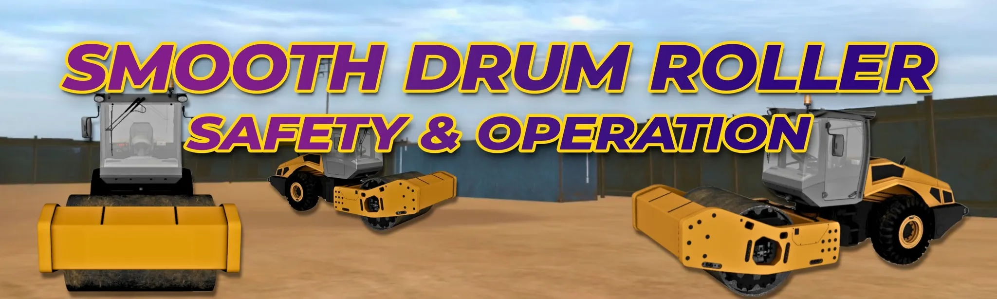 Smooth Drum Roller Safety and Operation