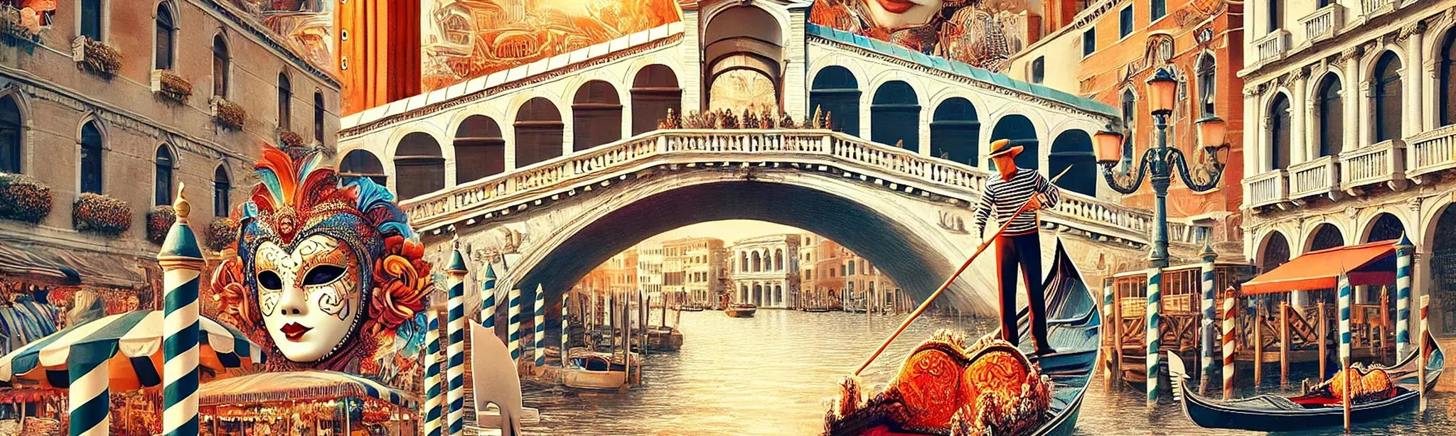 VR Travel Venice Gondola Rialto