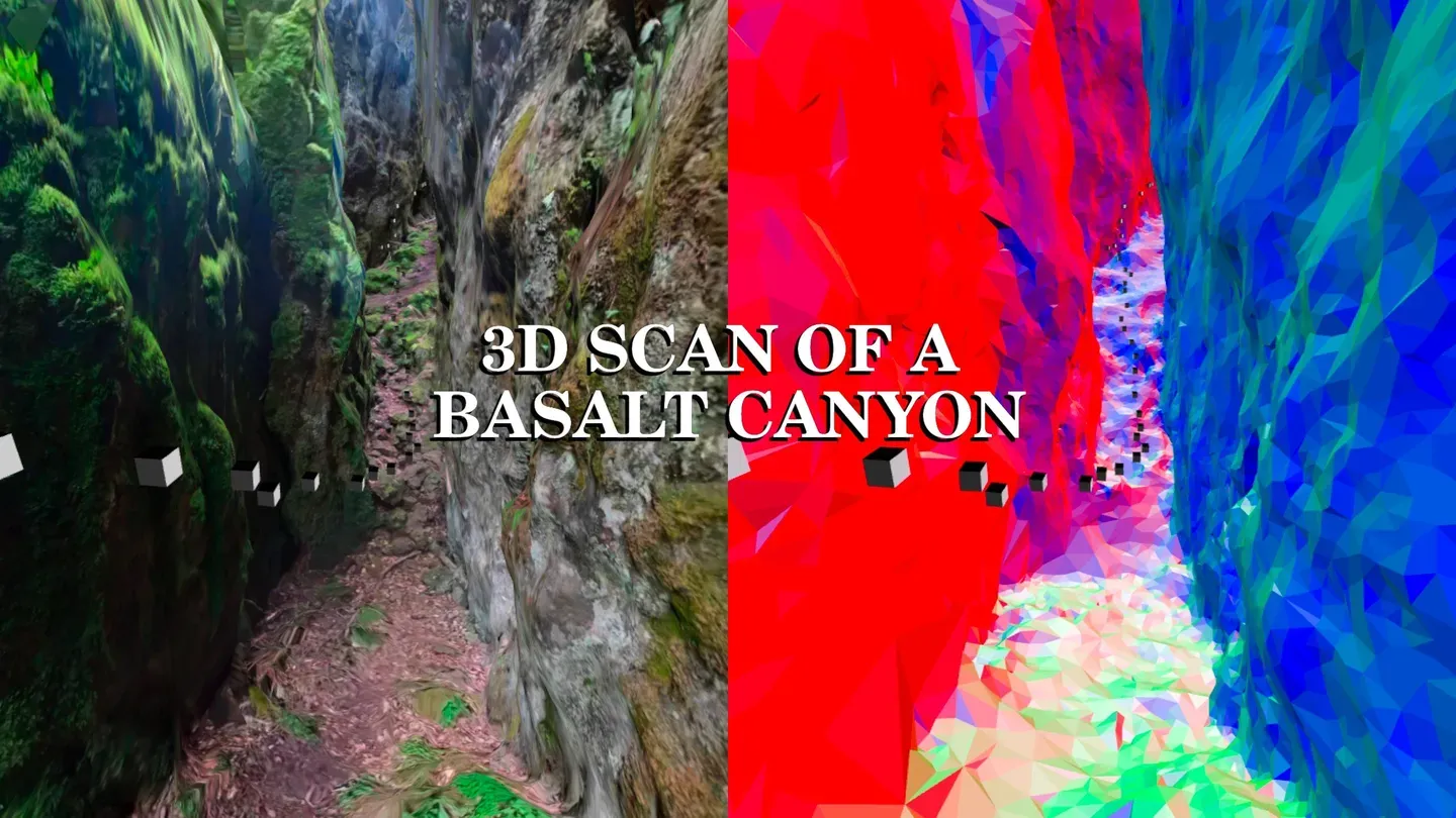 3D scan of a basalt canyon trailer 0