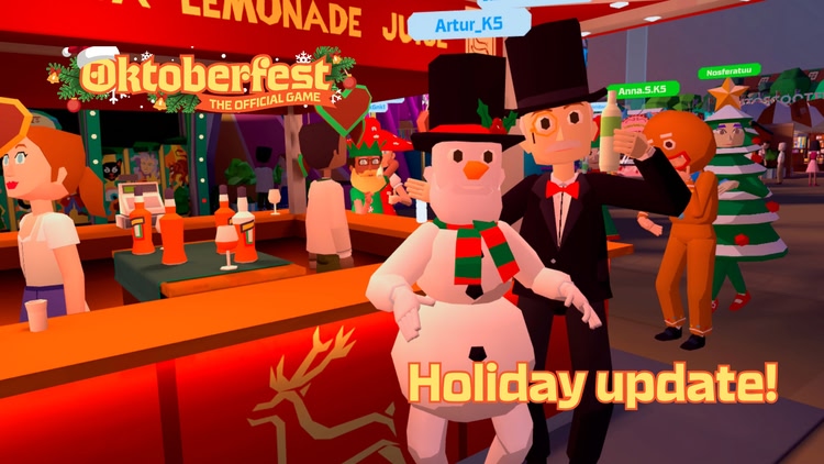 Developer update image for Unwrap the holiday magic in Oktoberfest! 🎁🎄 