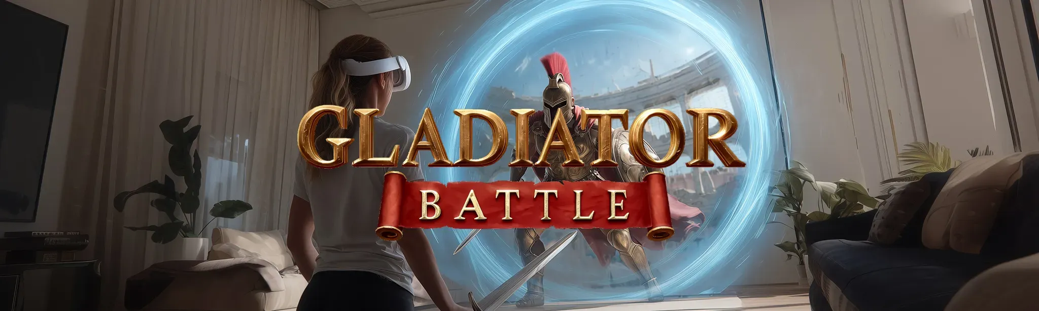 Gladiator Battle: Mixed Reality Fight