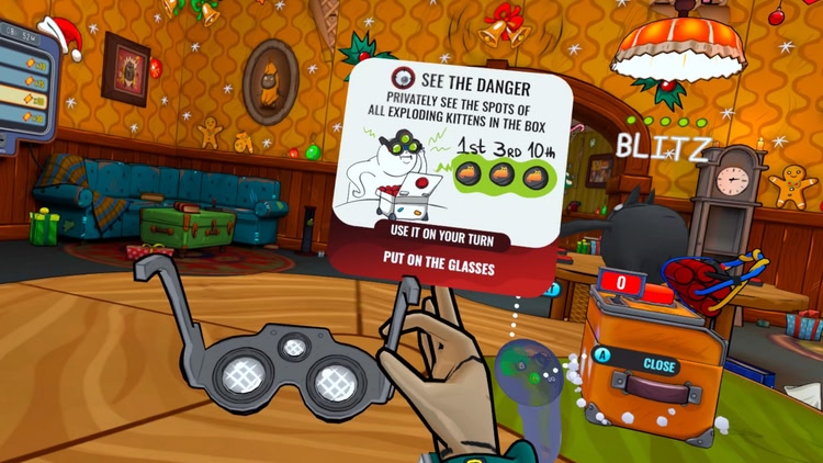 Developer update image for Exploding Kittens VR - November 5 Update