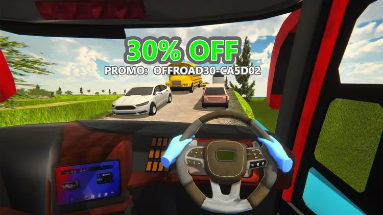 Developer update image for 🚌 Offroad Bus Driving Game – 30% OFF 🚀