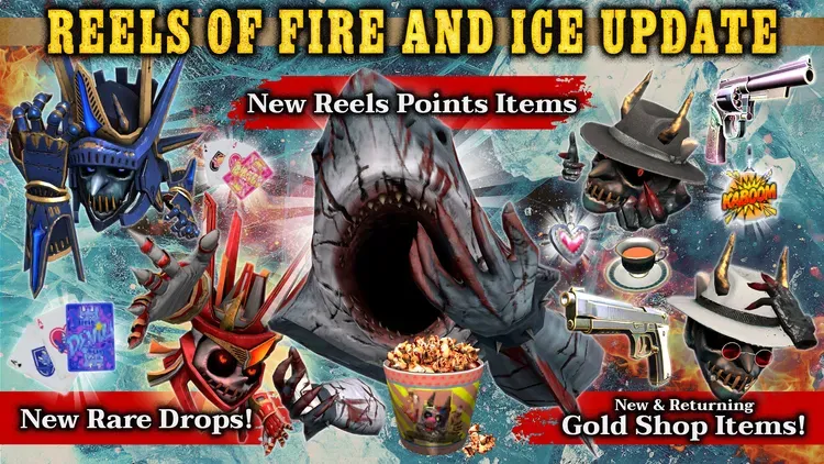Developer update image for The "Reels of Fire and Ice" Update is LIVE!