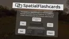 SpatialFlashcards screenshot 2