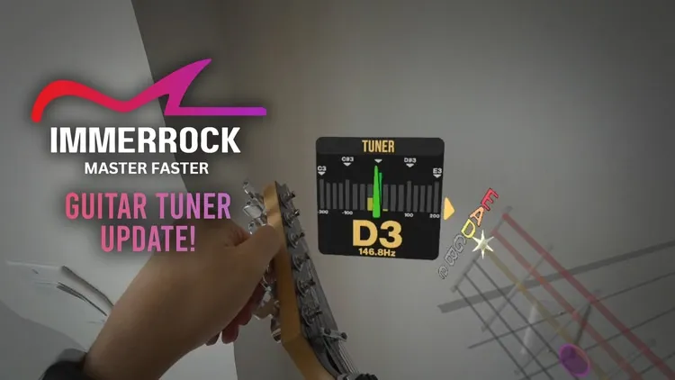 Developer update image for Guitar & Bass Tuner is now Available!