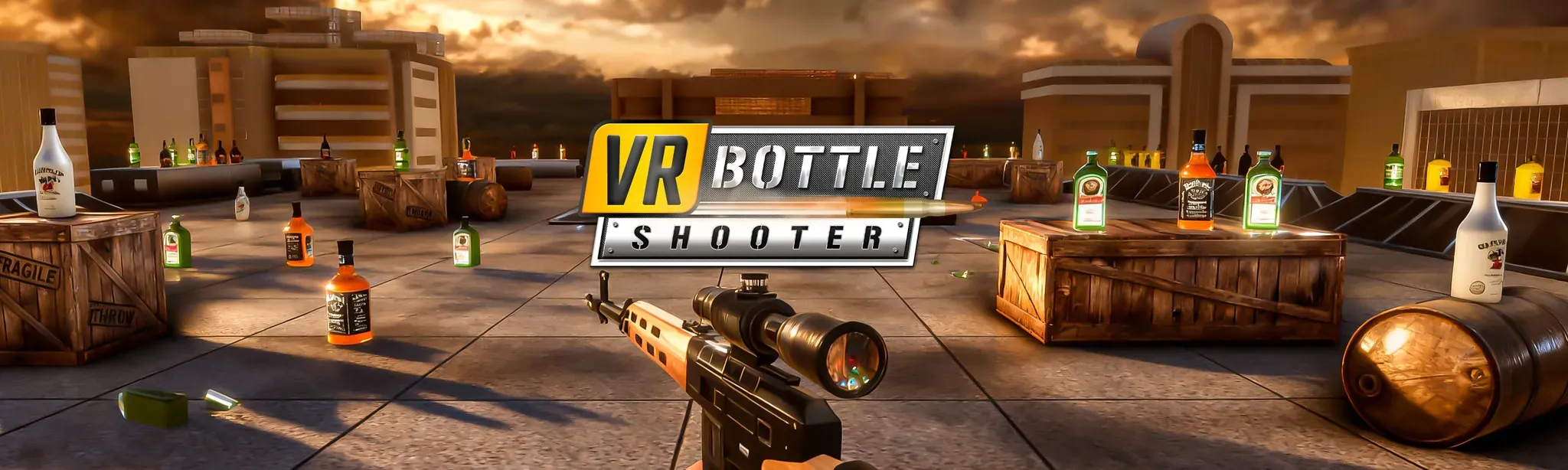 VR Bottle Shooter
