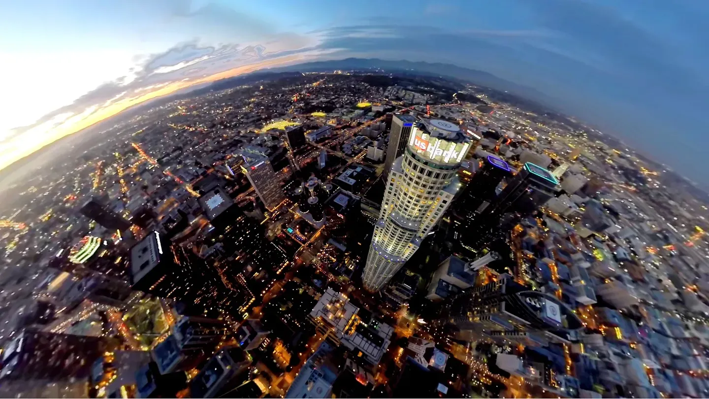 VR Travel L.A. Helicopter Night Flight cover image