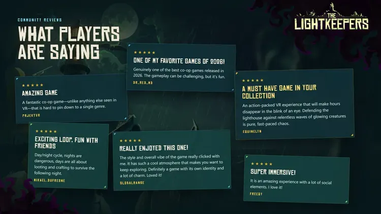Developer update image for ⭐ What Players Are Saying!