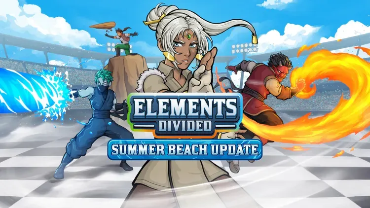 Developer update image for Elements Divided - Update 43 – Summer Beach Update