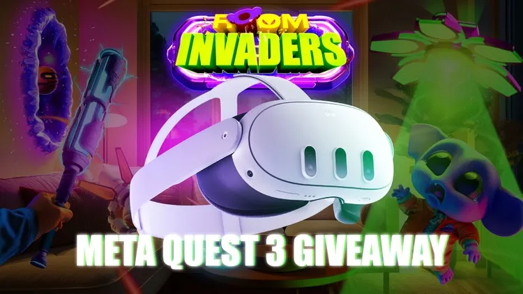 Developer update image for 🎁 Free Meta Quest 3? Join the Room Invaders Giveaway!