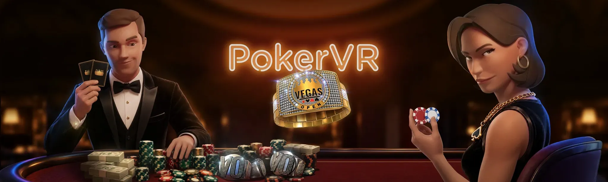 POKER VR w/ Roulette, Blackjack & Slots