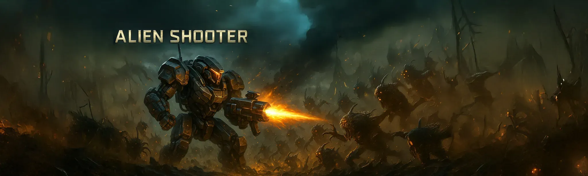 Alien Shooter: Hardcore Mech Simulator