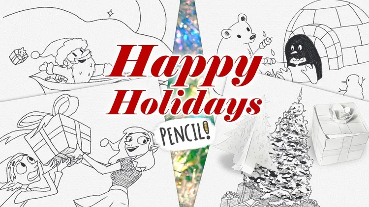 Developer update image for The holidays are here for Pencil! 🎄