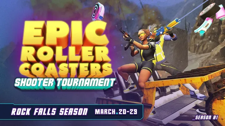 Developer update image for First Epic Roller Coasters Shooter Tournament. Join us! March 20-29