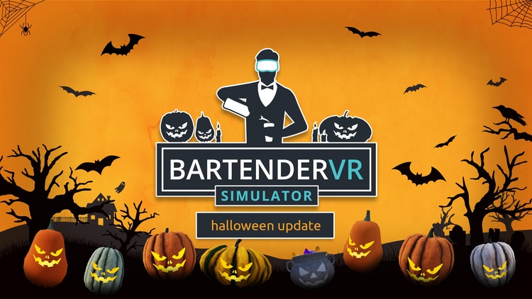 Developer update image for 🎃🍸 Bartender VR Simulator: Halloween Update 👻🎃 