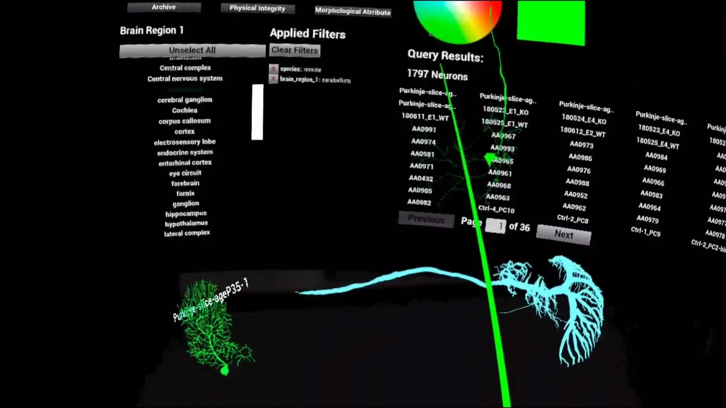 NeuronViewerVR trailer 0