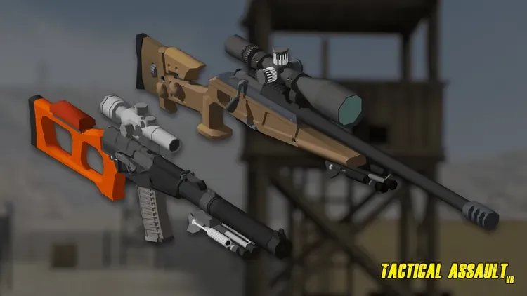 Developer update image for Tactical Assault VR Update: Mission SANDBOX MODE and MORE SNIPER RIFLES!
