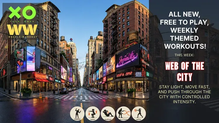Developer update image for Weekly Workout #45 : The city is your playground