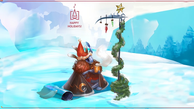 Developer update image for Happy Holidays!