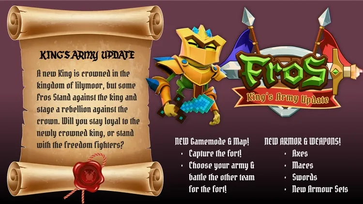 Developer update image for King's Army Update! 