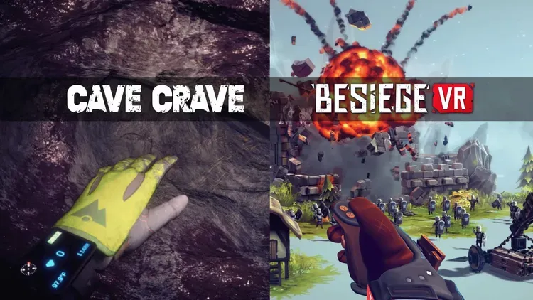 Developer update image for 🕳️Depths & Destruction Bundle💥Besiege VR & Cave Crave 40% off!