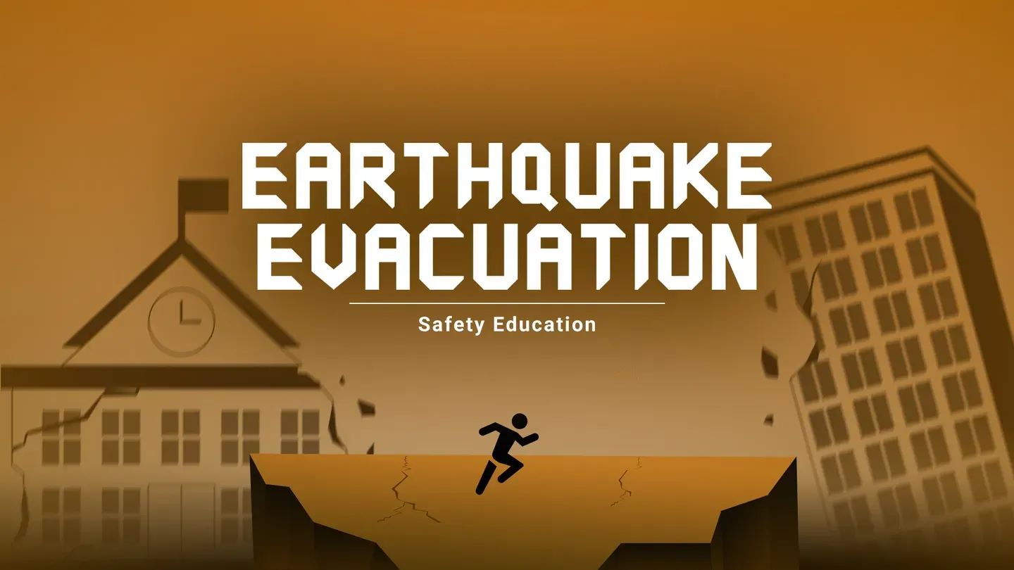 Safety Education : earthquake evacuation trailer 0