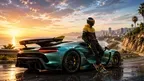 Turbo Horizon: Car Racing VR screenshot 0