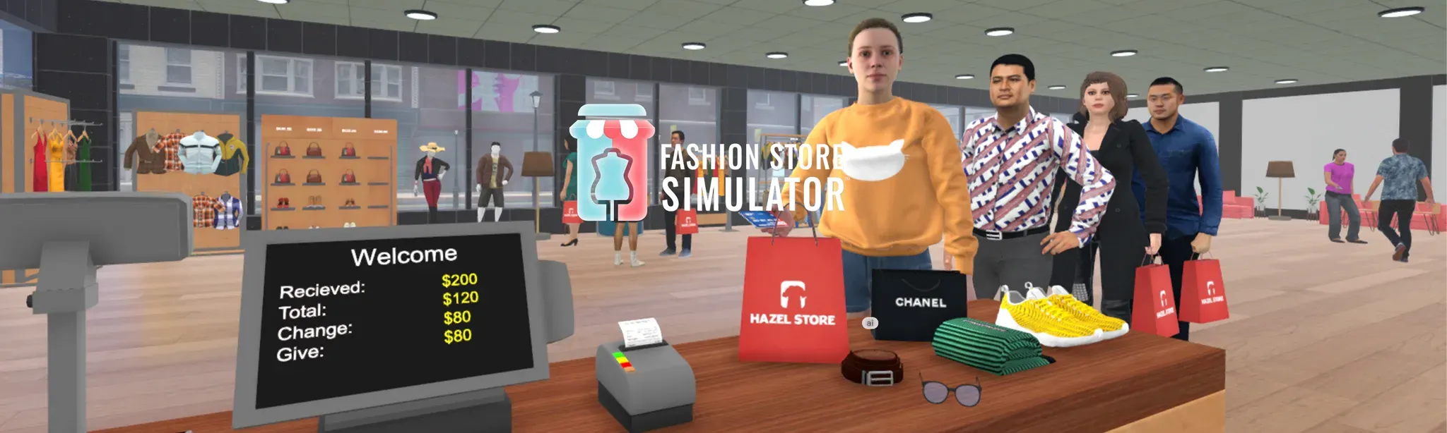 Fashion Store Simulator Game