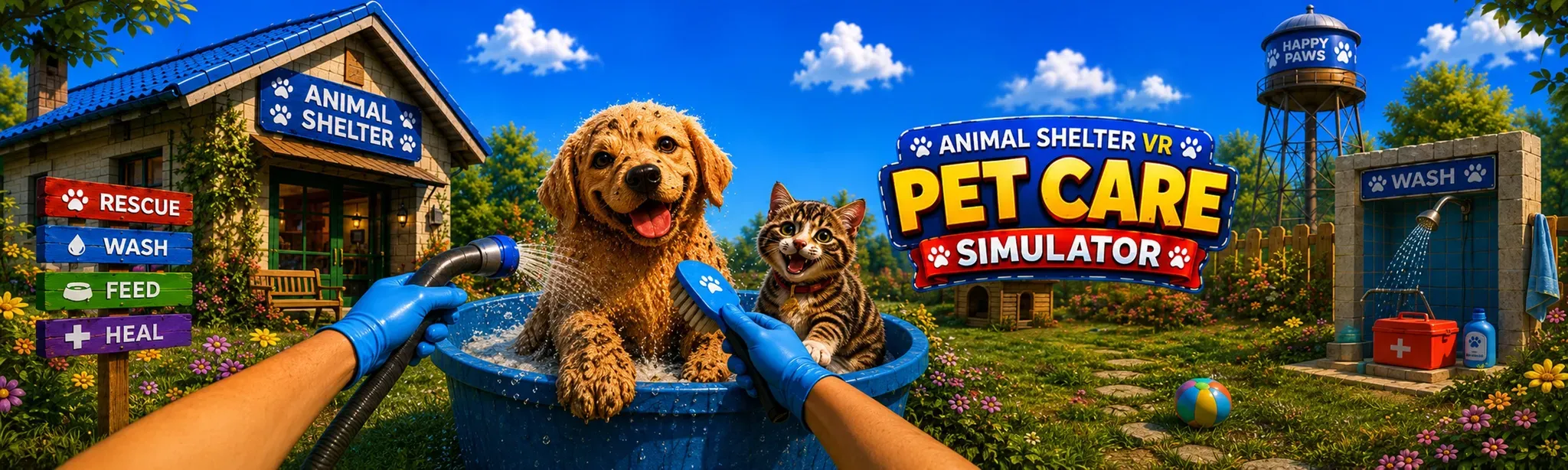 Animal Shelter VR: Pet Care Simulator